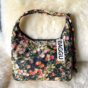 NWT BAGGU Nylon Shoulder Bag - Lantana